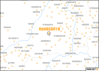 map of Muhaganya