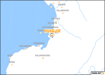 map of Muhajir