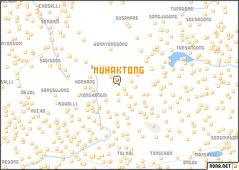 map of Muhak-tong