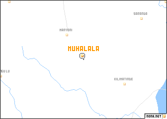 map of Muhalala