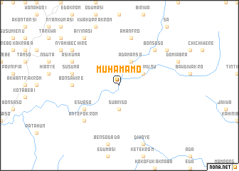 map of Muhamamo