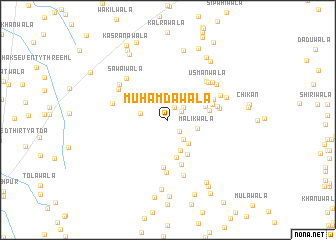 map of Muhamdawāla