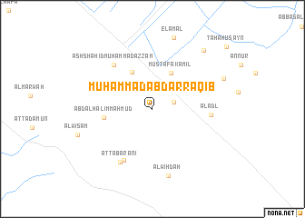map of Muḩammad ‘Abd ar Raqīb