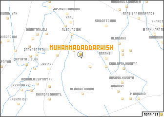 map of Muḩammad ad Darwīsh