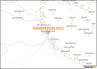 map of Muhammad Ali Kili