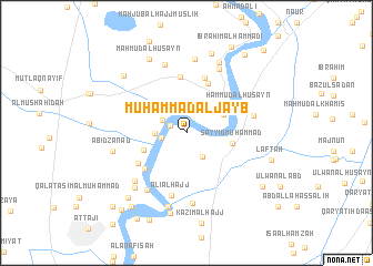 map of Muḩammad al Jayb