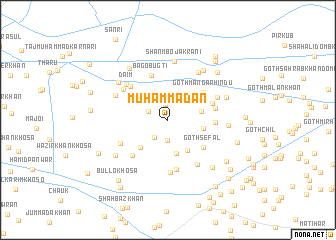 map of Muhammadan