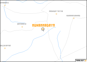 map of Muḩammadayn