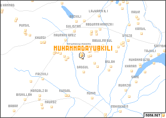 map of Muhammad Ayūb Kili