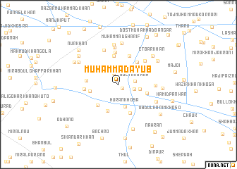 map of Muhammad Ayūb