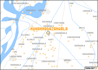 map of Muhammad Azāmwāla