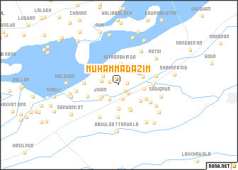 map of Muhammad Azīm