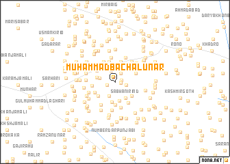 map of Muhammad Bachāl Unār