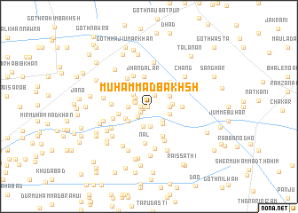 map of Muhammad Bakhsh