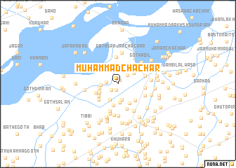 map of Muhammad Chāchar