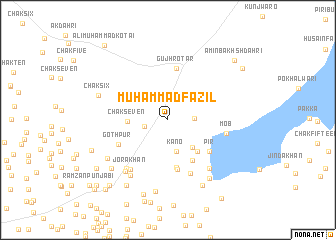 map of Muhammad Fāzil