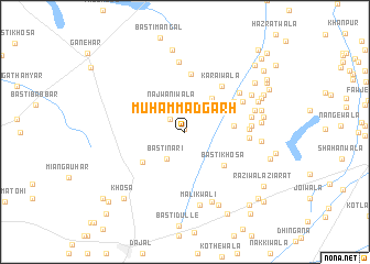 map of Muhammadgarh