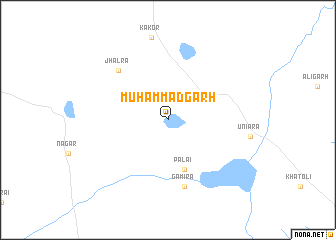 map of Muhammadgarh