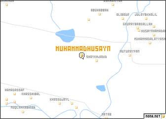 map of Muḩammad Ḩusayn