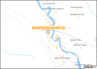 map of Muḩammad Huwaydī