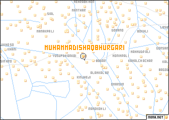 map of Muhammad Ishāq Bhurgari