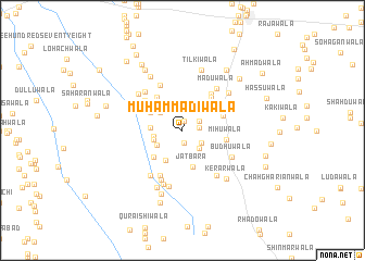 map of Muhammadiwāla