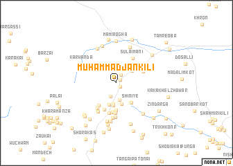 map of Muhammad Jān Kili