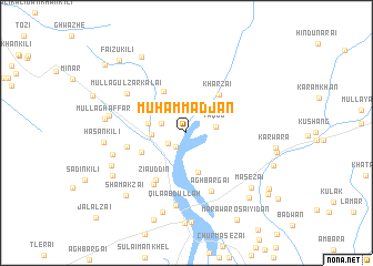 map of Muhammad Jān