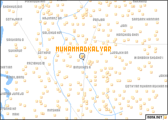 map of Muhammad Kalyār