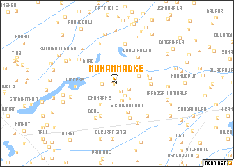 map of Muhammadke