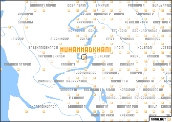 map of Muhammadkhani