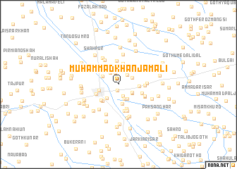 map of Muhammad Khān Jamāli