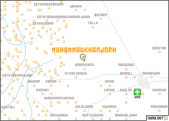 map of Muhammad Khān Jorh