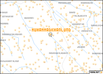 map of Muhammad Khān Lund