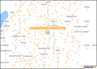 map of Muhammad Khān Rind