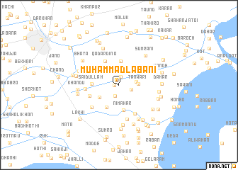 map of Muhammad Labāni