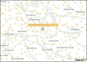 map of Muhammad Mangrio