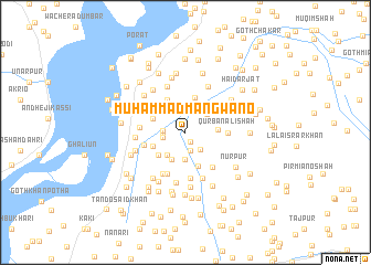 map of Muhammad Mangwano