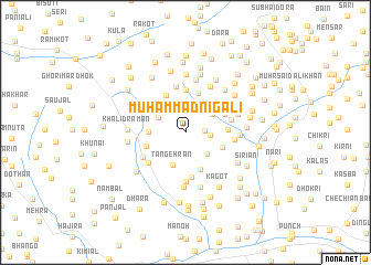 map of Muhammad ni Gali
