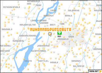 map of Muhammadpur Gobuta