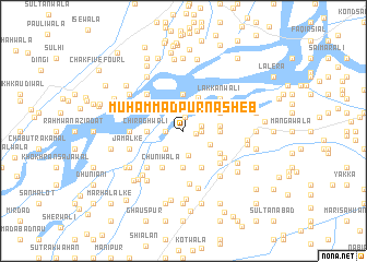 map of Muhammadpur Nasheb