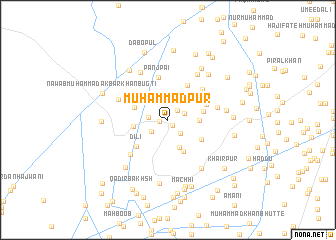 map of Muhammadpur