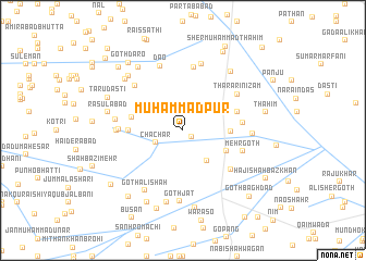 map of Muhammadpur