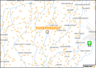 map of Muhammadpur