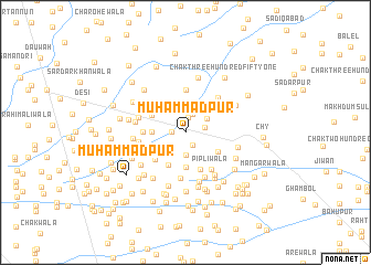 map of Muhammadpur