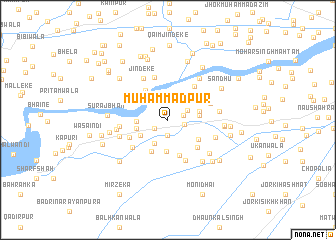 map of Muhammadpur