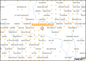 map of Muhammadpur