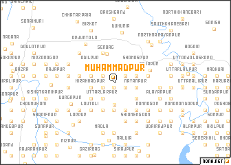 map of Muhammadpur