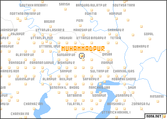 map of Muhammadpur