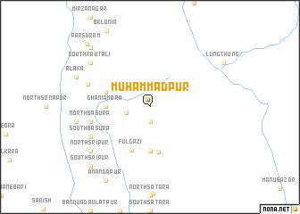 map of Muhammadpur